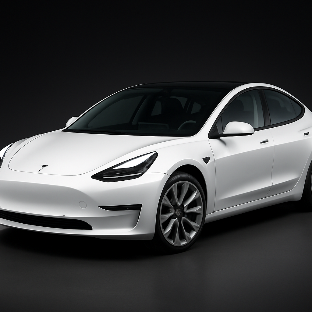 Tesla Model 3 electric sedan